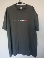 Nowa szara koszulka T-shirt męski bawełna r XXXL