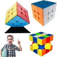 KOSTKA RUBIKA 3X3 ORYGINALNA LOGICZNA UKLADANKA SZYBKA WYREGULOWANA 3X3X3
