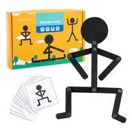 Zabawka Edukacyjna Montessori Układanka Ludzik