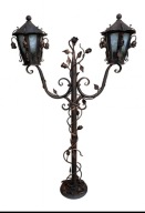 Lampa kutą metalowa