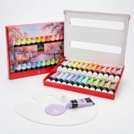 Profesjonalne Farby Akrylowe Pastelowe Van Bleiswijck 24x36ml Zestaw Tubki