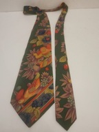 KRAWAT MĘSKI ELEGANCKI JEDWABNY LEONARD PARIS ORYGINALNY