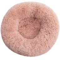 Legowisko okrągłe 40 cm dla kota/małego psa, pluszowe, antypoślizgowe