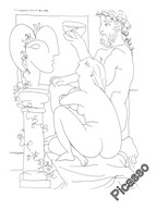 PABLO PICASSO - VOLLARD SUITE #152 - 1956 r.!