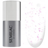 T22 Semilac Flower Flakes UV Gel Polish Top Coat 7 ml