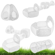 DUŻY PLAC ZABAW 5W1 – NAMIOTY, TUNELE, BASEN NA PIŁKI DO DOMU I OGRODU