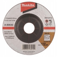 MAKITA tarcza szlifierska ścierna do metalu 115x6 mm A-80640