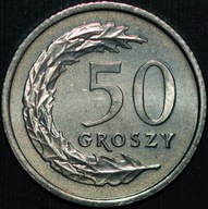 50 groszy 1991 - menniczy egzemplarz