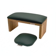 PODPÓRKA DO MANICURE PEDICURE ZESTAW PODSTAWKA DĄB RĘCZNIE ROBIONA PREMIUM