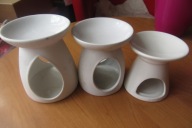 ZESTAW 3 LAMPIONY CERAMIKA