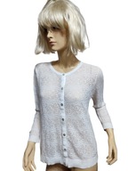 LAURA ASHLEY bluzka SWETEREK ażurowy 40