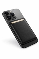 Etui portfel magnetyczny MagSafe skórzane iPhone 12–17 karty LUX