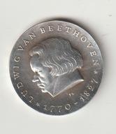 NRD 10 marek 1970 Beethoven srebro piekny stan