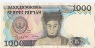 Indonezja 1000 Rupiah 1987