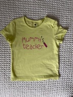 T shirt żółty grain de ble 86 2l lato koszulka