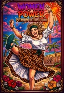 Kolorowanka Power Woman Premium
