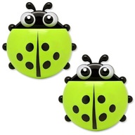 POJEMNIK NA SZCZOTECZKI ORGANIZER NA DROBIAZGI UCHWYTY DO ŁAZIENKI 2 SZT.