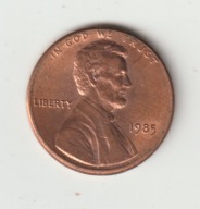 USA 1 cent 1985