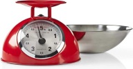Waga mechaniczna Nedis czerwona