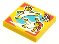 LEGO Vidiyo Tile 2 x 2 3068bpb1632