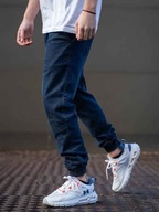 LEVI'S JOGGER bawełniane granatowe spodnie