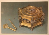 Zegar kaflak, wykonany przez Szymona Gintera , Gdańsk, 1607 rok, na Wawelu