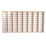 PÓŁKA NA SAMOCHODZIKI AUTKA RESORAKI HOT WHEELS ORGANIZER 80 MIEJSC SKLEJKA