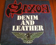 SAXON - Denim And leather - wydanie 1981 LP Kanada