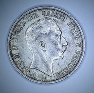 Prusy 2 marki Wilhelm II 1906r. Ag 5