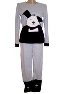 PIŻAMA młodzieżowa OCIEPLANA długi rękaw długie spodnie r. XL