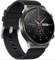 CZARNY SKÓRZANY PASEK 22MM HUAWEI WATCH 46mm Active Pro