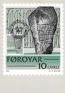 Kartka Maksimum - Wyspy Owcze 1981 Mi: FO MK65