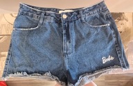 Missguided “Barbie” Krótkie Spodenki Jeansowe / Szorty – Rozmiar 40 / L
