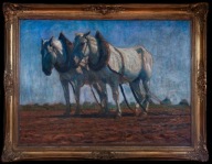 Willibald Paschke, Głogów, Bojanowo, ekstremalnie rzadki przedwojenny obraz