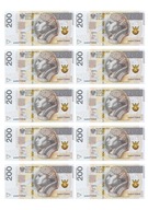 Opłatek Cukrowy Masa Cukrowa Banknoty Pieniądze mix 100 200 500 złotych