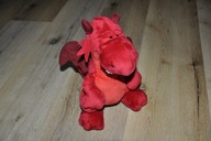 pluszak maskotka piekny czerwony smok Nici