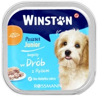 WINSTON Pasztet Junior karma mokra drób i ryż 150 g
