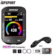 Licznik rowerowy GPS nawigacja iGPSport BSC300 + uchwyt IGPsport M80