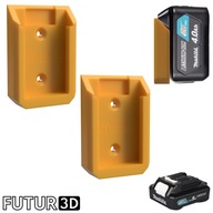 Uchwyt wieszak pojedynczy na akumulator Makita 12Vmax CXT 12V - 2 sztuki