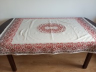 OBRUS LNIANY - TKANY 165 / 126 cm.