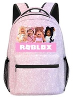 Plecak ROBLOX szkolny wielokomorowy Roblox - 2 komory + 2 siatki - wzory