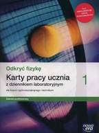 Fizyka karty pracy ucznia Nowa Era 1 podstawa liceum technikum