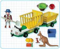 PLAYMOBIL 3242 AUTO melex trsnsport zwierząt do zoo kangury