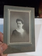 Stare Zdjęcie Kartonik Moda Lwów Adela