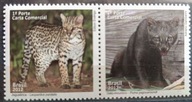 Brazylia - Mi 4025/26 - Dzikie koty