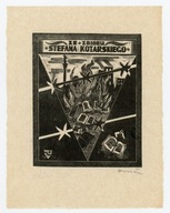 Jerzy Drużycki - Ekslibris Stefana Kotarskiego , 1976 r.