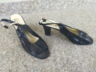 LOREAL nr 41 wygodne włoskie czółenka skóra