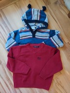 śliczne sweterki -2szt (104/110cm)- 4 lata