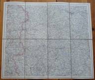 SUWAŁKI (KOWNO) Uebersichtskarte von Mittelauropa Arkusz S 55