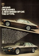 Plakat A3 - Jaguar XJ-S Prospekt